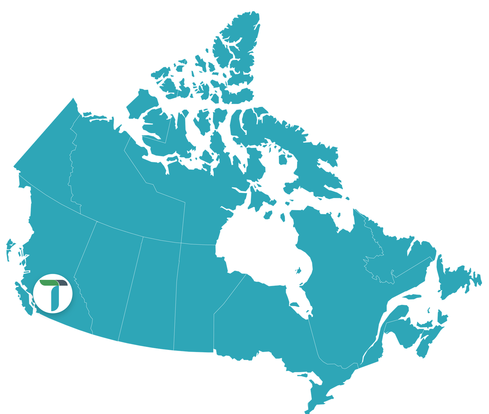 TPA Map, Vancouver, BC, Canada